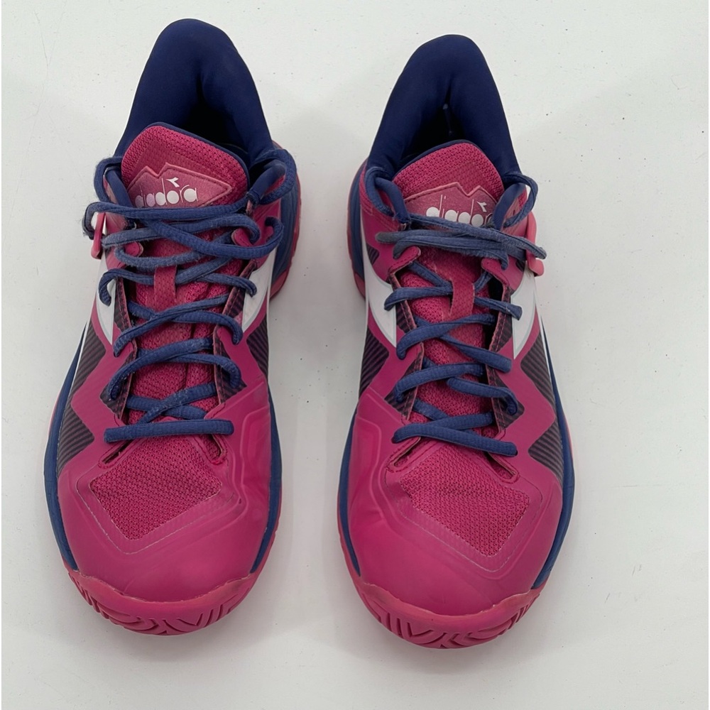 DIADORA B. ICON 2 WOMENS ATHLETIC SHOES SZ 9 ,  GOOD CONDITION, PREOWNED